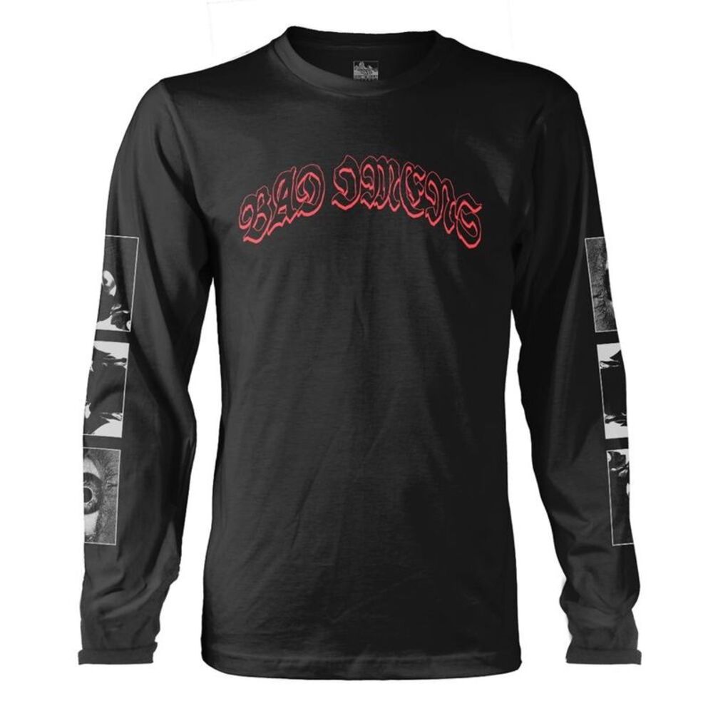 Bad Omens Unisex Adult Smoke Long-Sleeved T-Shirt / Black